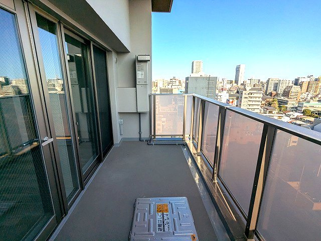 ニド元浅草の設備|13F、上層階からはスカイツリー隅田川花火見えます、ワイドバルコニー