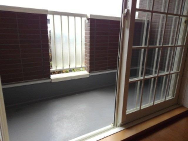 ノース・フィールドのバルコニー