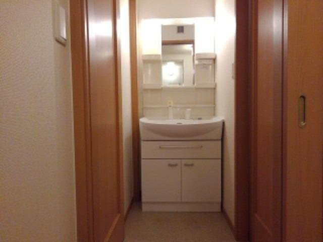 ノース・フィールドの洗面所