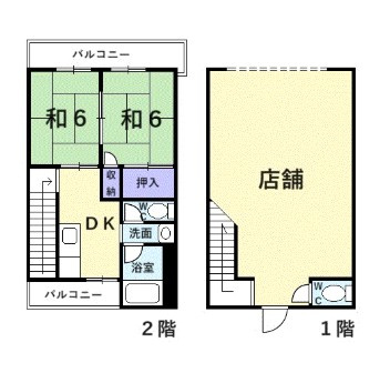 堺市北区百舌鳥梅町　　貸店舗[物件番号：906860]の間取り