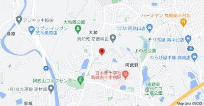 【地図】 | 高槻塚原台ハイツ13号棟