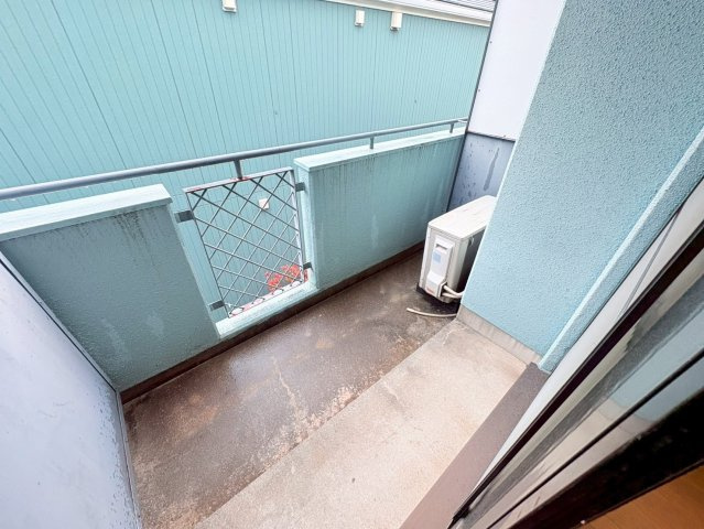笠原マンションのバルコニー
