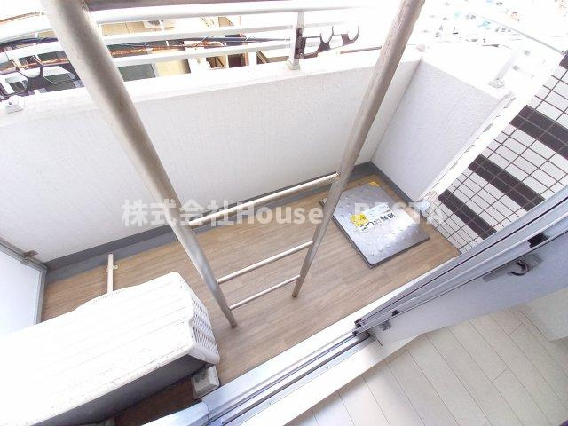 LEGESTA兵庫リバージュのバルコニー