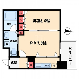 【間取り】 | リーガル四ツ橋立売堀Ⅱ | リーガル四ツ橋立売堀II　間取り