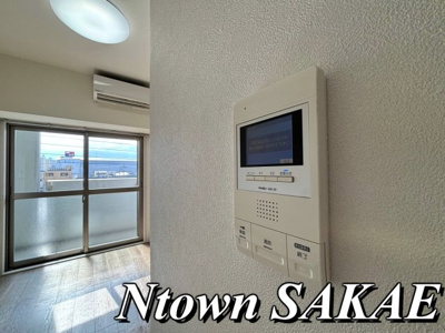 【セキュリティ】 | ドゥナーレ辻町 | モニター付きインターホンです