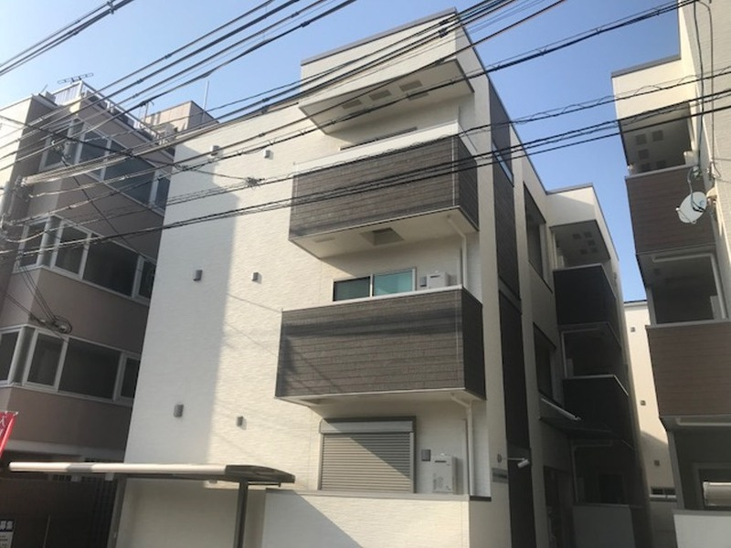 フジパレス杉本町駅西Ⅰ番館のエントランス