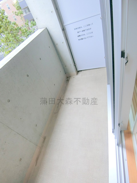 V-music蒲田のバルコニー|バルコニー