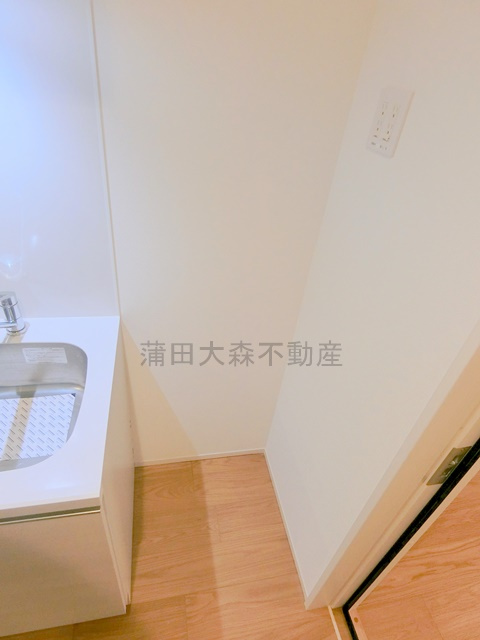 V-music蒲田のキッチン|冷蔵庫置き場