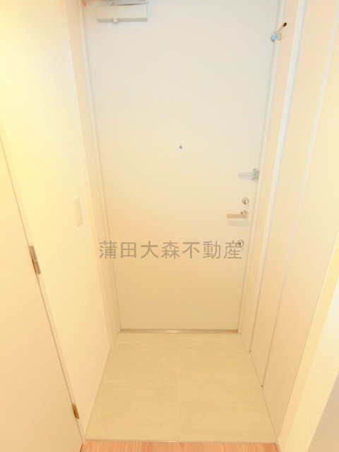 V-music蒲田の玄関