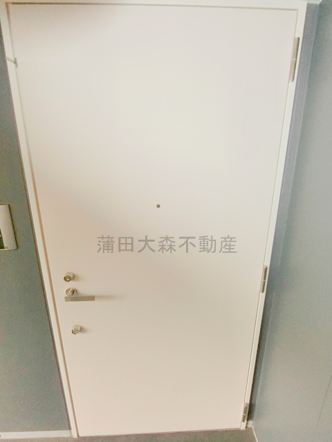 V-music蒲田の玄関