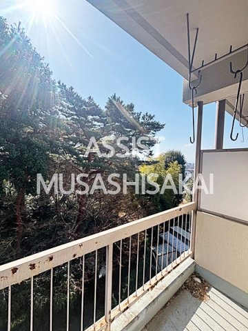 クラウディⅡのバルコニー|写真：設備同仕様の別物件です