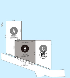 【区画図】 | 目黒区南2丁目