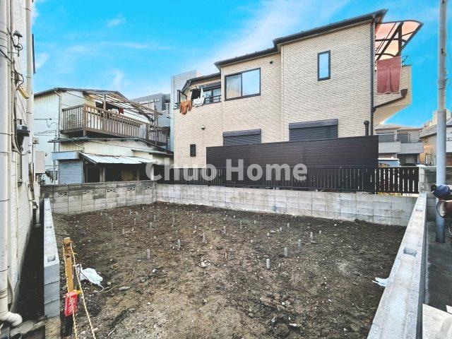 葛飾区お花茶屋3丁目新築分譲住宅の外観|現況写真