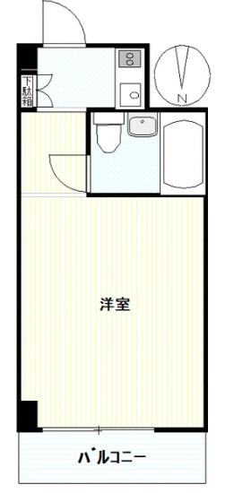 【間取り】 | パレドール池袋 | 空室なので、自己利用・投資利用、どちらも可能です！