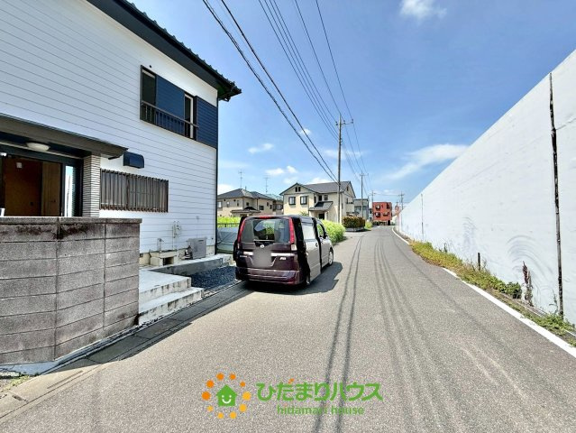 久喜市葛梅1期　中古一戸建ての前面道路含む現地写真|2026/6/19　撮影