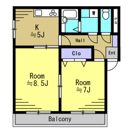 【間取り】 | アーバン白銀
