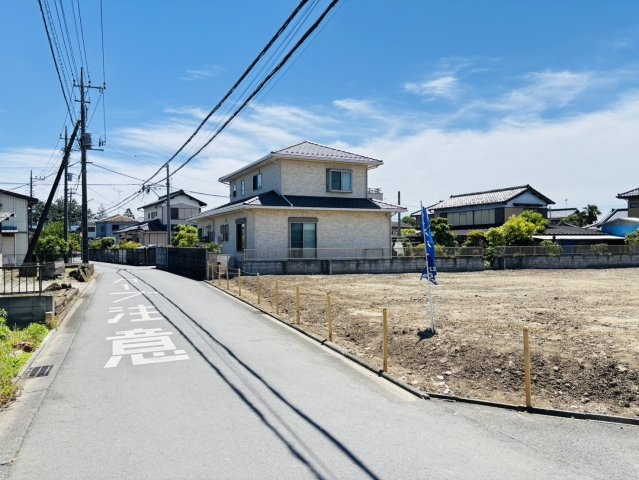 敷地面積62坪～　売地　川越市池辺の前面道路含む現地写真|現地（2026年5月）撮影