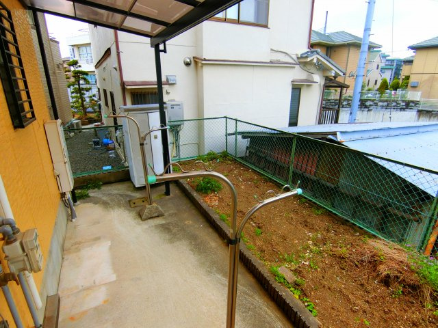 加太1丁目テラスハウスのバルコニー