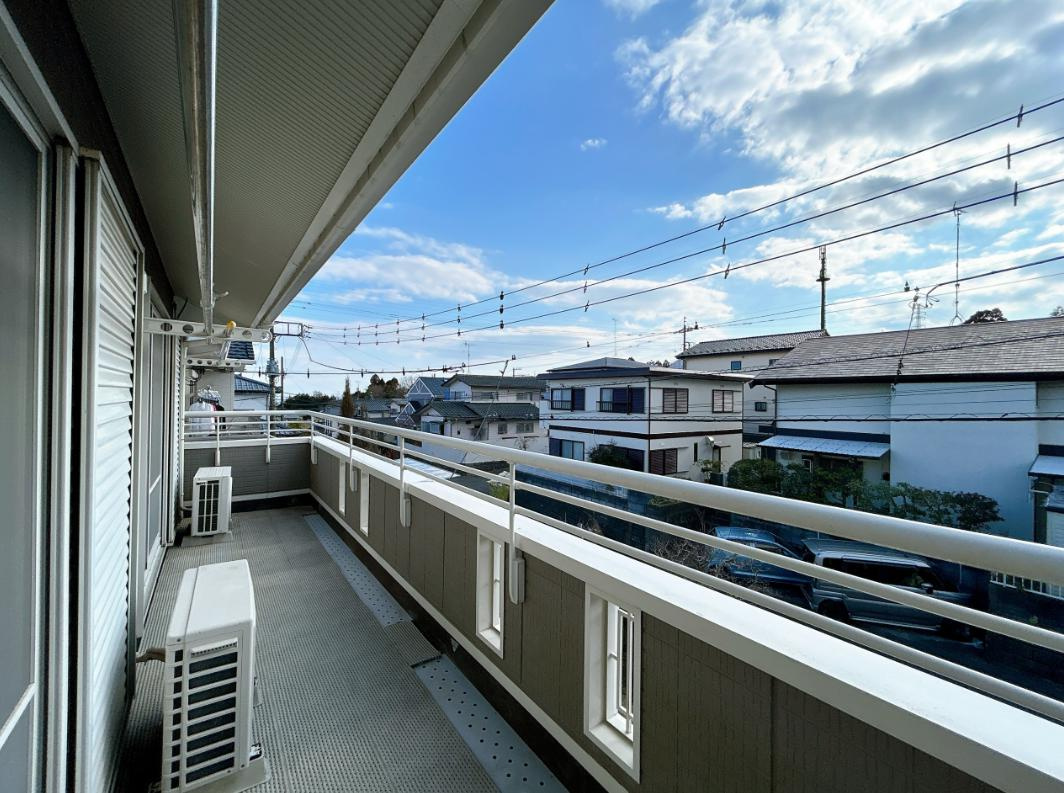 日立市中丸町1丁目　中古戸建のバルコニー