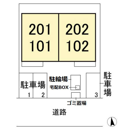 サンシャインの区画図