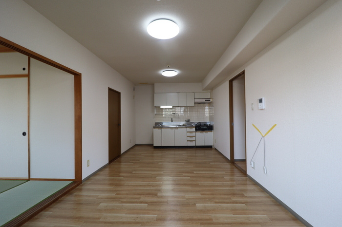 パークサイドＨＩＲＡＴＡの居間・リビング