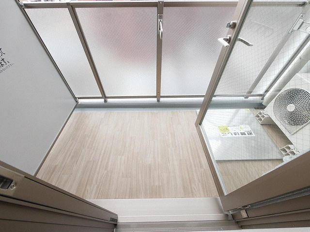 エスリード阿波座プライムコートのバルコニー