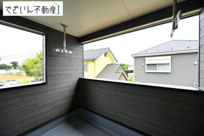 【バルコニー】 | CRADLE GARDEN吉見町東野第22　新築住宅 | ≪2号棟≫
現地(2026年6月撮影)