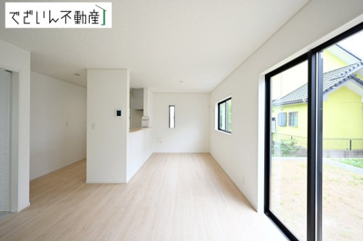 【居間・リビング】 | CRADLE GARDEN吉見町東野第22　新築住宅 | ≪2号棟≫
現地(2026年6月撮影)