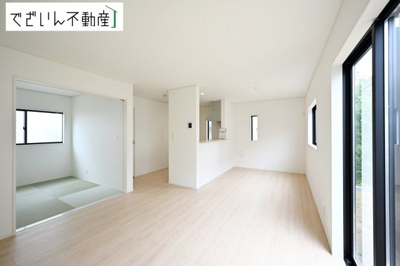【居間・リビング】 | CRADLE GARDEN吉見町東野第22　新築住宅 | ≪2号棟≫
現地(2026年6月撮影)