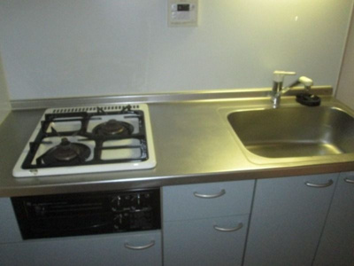 【キッチン】 | ピースフル北上野 | コンパクトなキッチンで掃除もラクラク