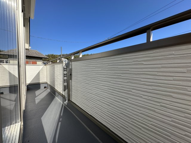神戸市垂水区桃山台6丁目新築戸建1号棟のバルコニー