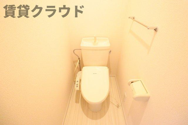 オークヒルズのトイレ|駐輪場