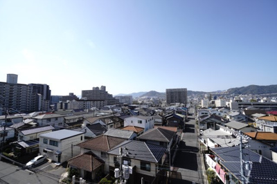 【展望】 | 【リノベ済】ローレルコート観音新町 | 現地（2026年3月1日13：00頃）撮影