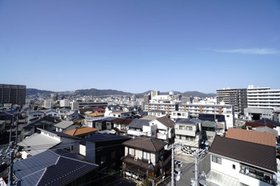 【展望】 | 【リノベ済】ローレルコート観音新町 | 現地（2026年3月1日13：00頃）撮影