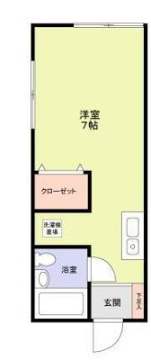 アニーハイツの間取り|間取りです。