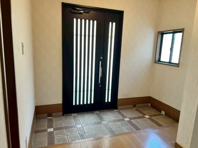 中区倉田　古屋付き土地の外観パース