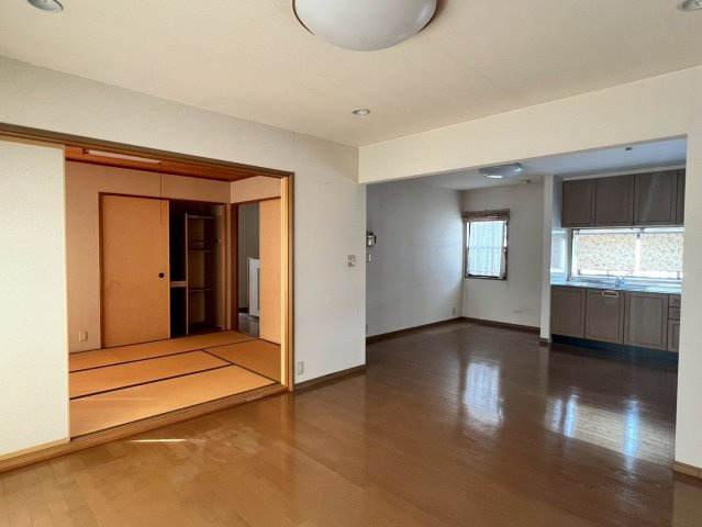 中区倉田　古屋付き土地の外観パース