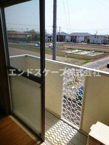 フラワーヴィレッジのバルコニー|高崎、前橋のお部屋探しはエンドスケープまで！お客様の理想お聞かせ下さい♪