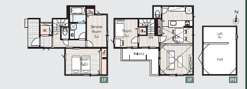 藤沢市湘南台　新築戸建　全3号棟1号棟の外観
