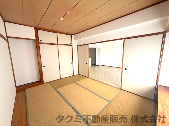 武庫川第2　三番街　４号棟の和室|クロス張替え　畳表替え