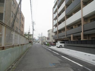 アクアプレイス京都三条朱雀の周辺|前面道路