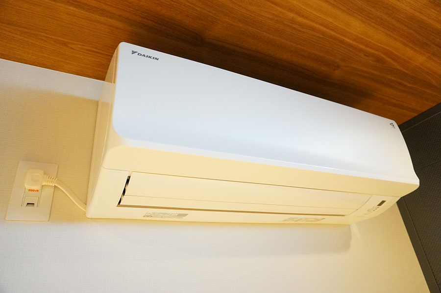 【ガレージハウス】木更津 THE Resortの設備|エアコン
※参考画像