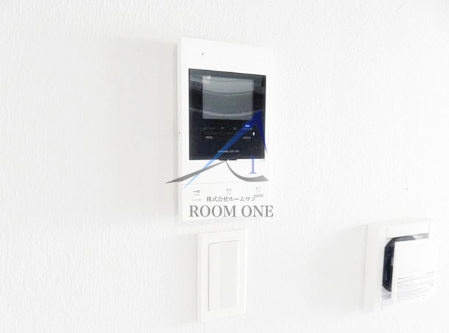 アンベリール御徒町のセキュリティ|モニター付きインターホンです。