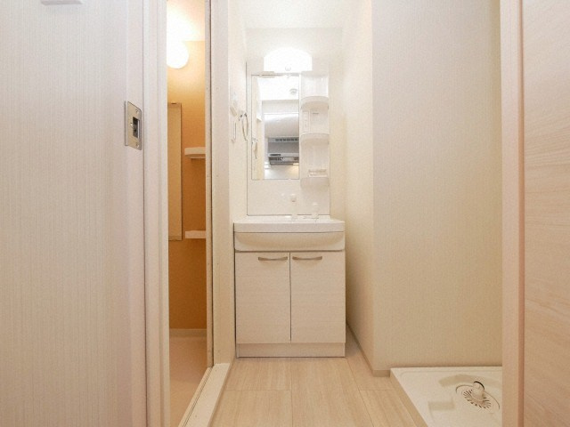 レオンヴァリエ大阪ベイシティの洗面所