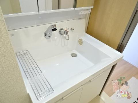 ガーデン五反田の洗面所|洗髪洗面化粧台