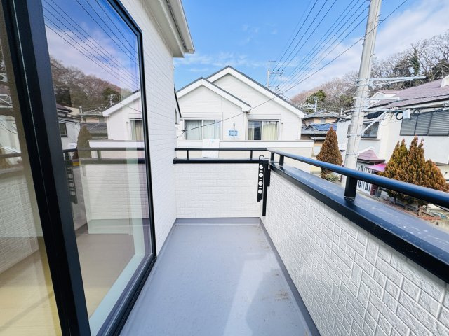 松戸市栗山新築戸建のバルコニー|寝室前バルコニー