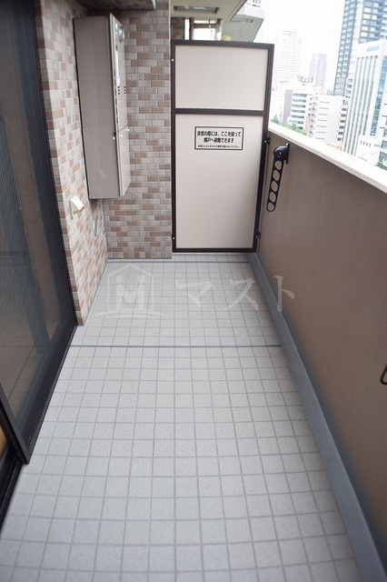 リーガル南堀江のバルコニー