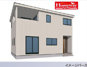 仲介手数料無料！井関小学校に通える新築戸建　山口市阿知須　第９－２号棟　クレイドルガーデン　アーネストワンの画像