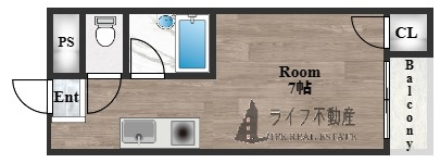 林マンションの間取り