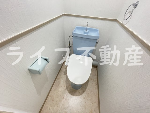 林マンションのトイレ|ゆったりとした空間のトイレです